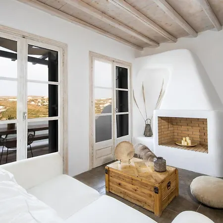 Mykonos-ornos -vilas Angel Alice Demi -pool Holidays With View Villa